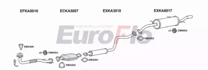 Система выпуска ОГ EuroFlo KACLA18 2001A